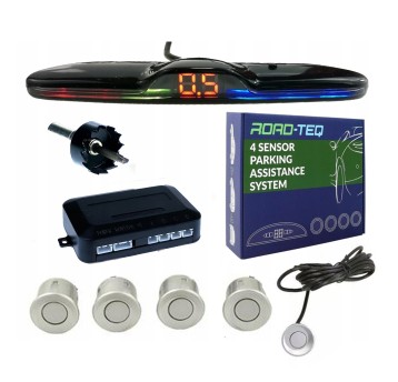 Czujniki parkowania CP24 21,5mm wyświetlacz srebrny