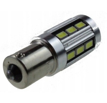 Dioda LED L355 - Ba15s 18xSMD5730 CAN 12V bia-1szt