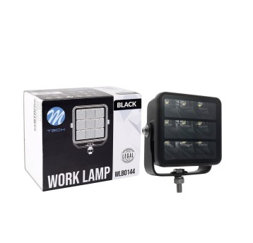 Driving light - triple row - bottom bracket - 45W 10-32V 3,4", Black Series