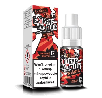 E-LIQUID EX VAP.WIŚNIA 12mg/ml 10ml