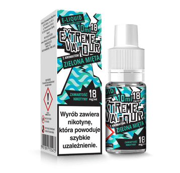 E-LIQUID EX VAP.ZIELONA MIĘTA 18mg/ml 10ml