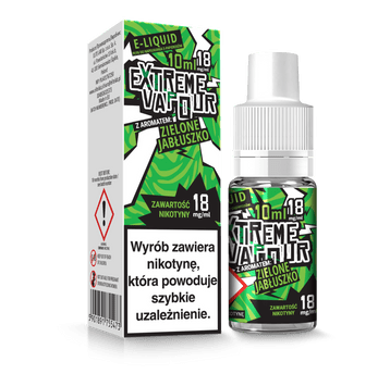 E-LIQUID EX VAP.ZIELONE JABŁUSZKO 18mg/ml 10ml