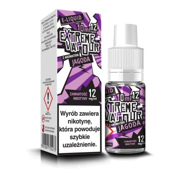 E-LIQUID Extreme Vapour 12mg/ml 10ml (Jagoda)