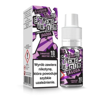 E-LIQUID Extreme Vapour 18mg/ml 10ml (Jagoda)