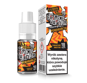 E-LIQUID Extreme Vapour 18mg/ml 10ml (Pomarańcza)