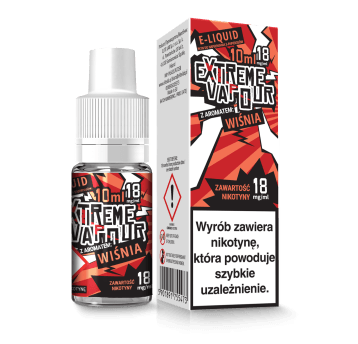 E-LIQUID Extreme Vapour 18mg/ml 10ml (Wiśnia)