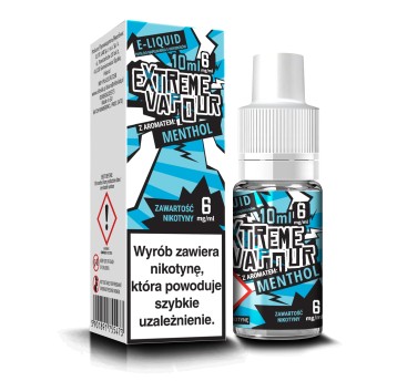 E-LIQUID Extreme Vapour 6mg/ml 10ml (Menthol)