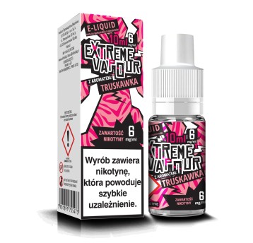 E-LIQUID Extreme Vapour 6mg/ml 10ml (Truskawka)