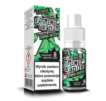 E-LIQUID Extreme Vapour 6mg/ml 10ml (Zimna mięta)
