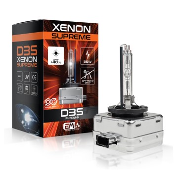 EM Automotive® Palnik Xenon Żarnik D3S 6000K 35W 42V Super White