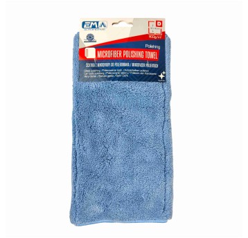 EM Automotive® Ręcznik z Mikrofibry 800 GSM 30x40 cm do Osuszania i Polerowania