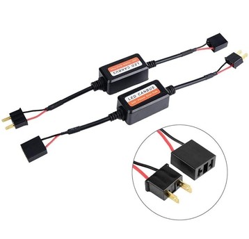 EM Automotive® Rezystor CANBUS z Gniazdem H7 Oporowy 1 Sztuka