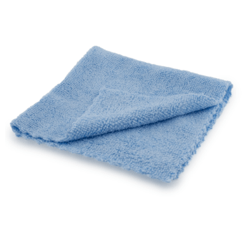 EM Automotive® Ściereczka z Mikrofibry Niebieska 220 GSM w Folii