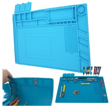 EM Automotive® Silikonowa Mata Serwisowa do Lutowania 30 × 45 cm