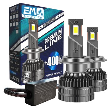 EM Automotive® Żarówki Retrofit LED H7 120 W 28000 LM CANBUS