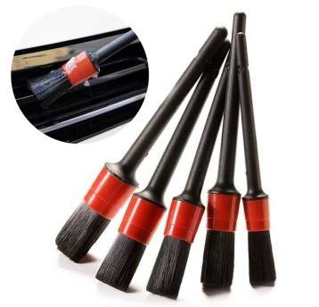 EM Automotive Zestaw 5szt pędzli do detailingu