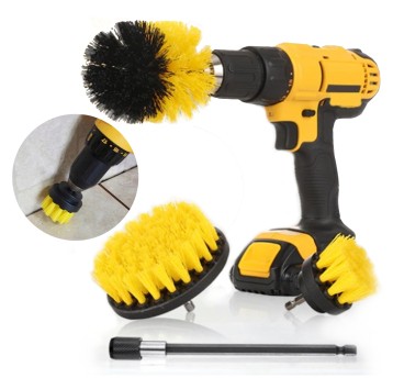EM Automotive® Zestaw Szczotek Czyszczących na Wiertarkę i Wkrętarkę 5 cm 8 cm 10 cm