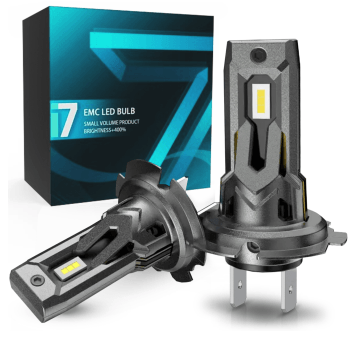 EM Automotive® Zestaw Żarówek LED DP-7 H7 Plug and Play Komplet 2 Sztuki