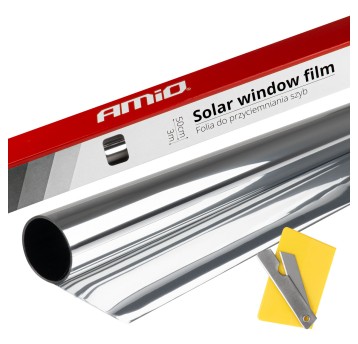 Folia do przyc. szyb Dark Silver 0,5x3m 15%