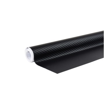 Folia karbonowa 3D czarna 30cm x 150cm