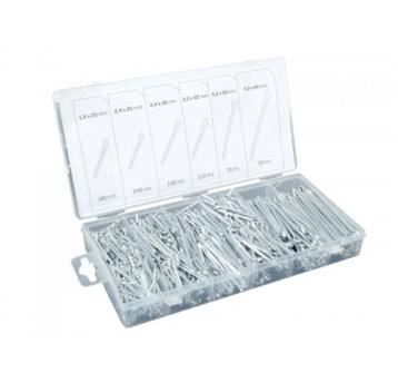 G02804 Zestaw zawleczek-przetyczek 1000szt(20)