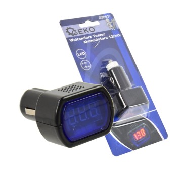 G80027 Woltomierz, tester akumulatora 12/24V