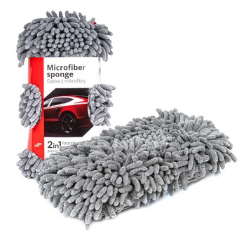 Gąbka do mycia czyszczenia samochodu z mikrofibry Cwash-08 AMIO-01275