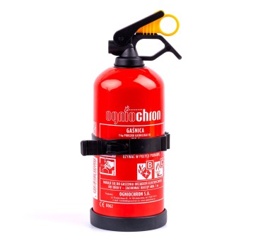 Gaśnica proszkowa GP-1 BC z wieszakiem
