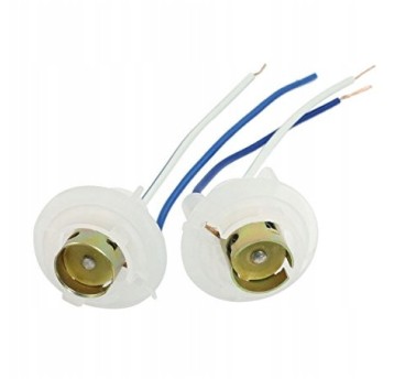 Gniazdo BA15s plastic double wire