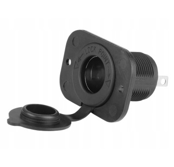 Gniazdo elektryczne EURO 12V/24V, do zabudowy