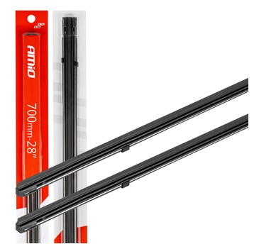 Gumki piór wycieraczek 70 cm. 28" 700mm - 2 szt. AMIO-01343