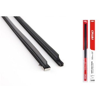 Gumki piór wycieraczek AMiO 20" (500mm) - 2 szt.