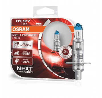 H1 Duo OSRAM NIGHT BREAKER® LASER Next Gen. 150%
