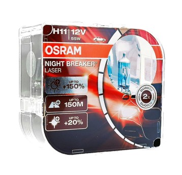 H11 DUO box NIGHT BREAKER® LASER NEXT GEN.+150%