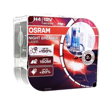 H4 Duo OSRAM NIGHT BREAKER® LASER NEXT GEN. +150%