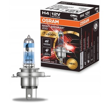 H4 NIGHT BREAKER® +200% Kartonik 1szt.