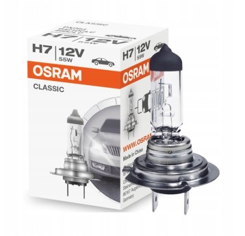 H7 Halogen OSRAM Classic PX26d 12V 55W