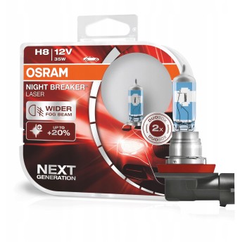 H8 Duo OSRAM NIGHT BREAKER® LASER Next Gen. 150%