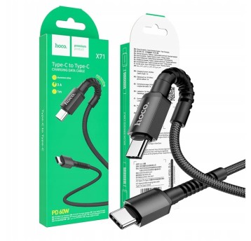 HOCO CABLE TYPE DUAL CHARGE CABLE USB-C