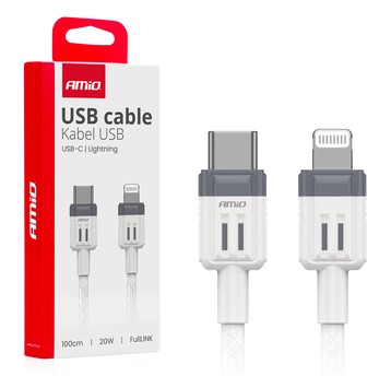 Kab. do ład.USB-C - IPHONE LIGHTNING FullLINK 20W