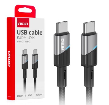 Kabel do ładowania USB-C - USB-C 60W 100cm FullLINK