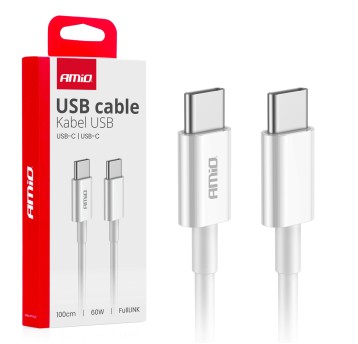 Kabel do ładowania USB-C - USB-C 60W 100cm FullLINK