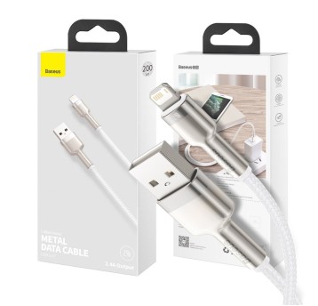 Kabel USB do Lightning Baseus Ca. 2.4A 2m (biały)