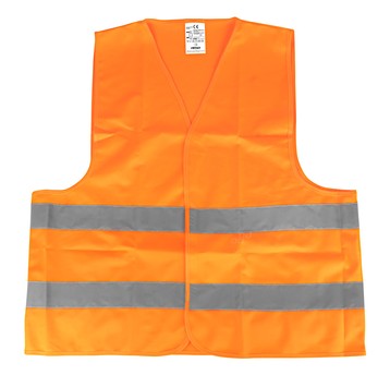 Kamizelka ostrzegawcza odbl. Pomarańcz XXXL z cer