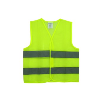 Kamizelka żółta odblaskowa dla dzieci 49x43 cm