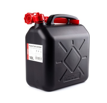 Kanister plastikowy, czarny 10L