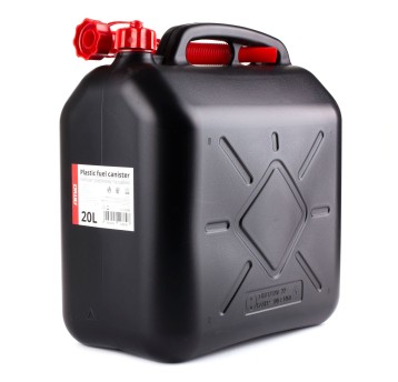 Kanister plastikowy, czarny 20L