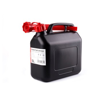 Kanister plastikowy, czarny 5L AMiO-02887