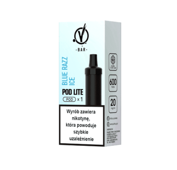 KARTRIDŻ VBAR Cubo Lite 2 ml 20 mg Papieros jednorazowy (Blue Razz Ice)