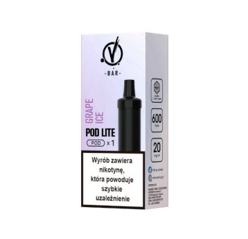 KARTRIDŻ VBAR Cubo Lite 2 ml 20 mg Papieros jednorazowy (Grape Ice)